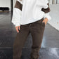 Drop Shoulder Loose Sweatshirt and Joggers Active Set - Farnelli