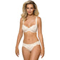 Sheer Lace Demi Cup Bra Roza Newia-2