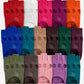 Rossana (lilac) - Italian fingerless lambskin leather driving gloves