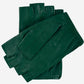Rossana (hunter) - Italian fingerless lambskin leather driving gloves