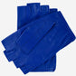 Rossana (rylblue) - Italian fingerless lambskin leather driving gloves