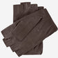 Rossana (taupe) - Italian fingerless lambskin leather driving gloves
