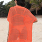 Hollow Out Collared Neck Cover-Up - Farnelli