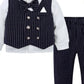 Children's Striped Vest and Pants Suit Set - Farnelli