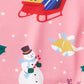 Children's Christmas Print Crew Neck Sweatshirt - Farnelli