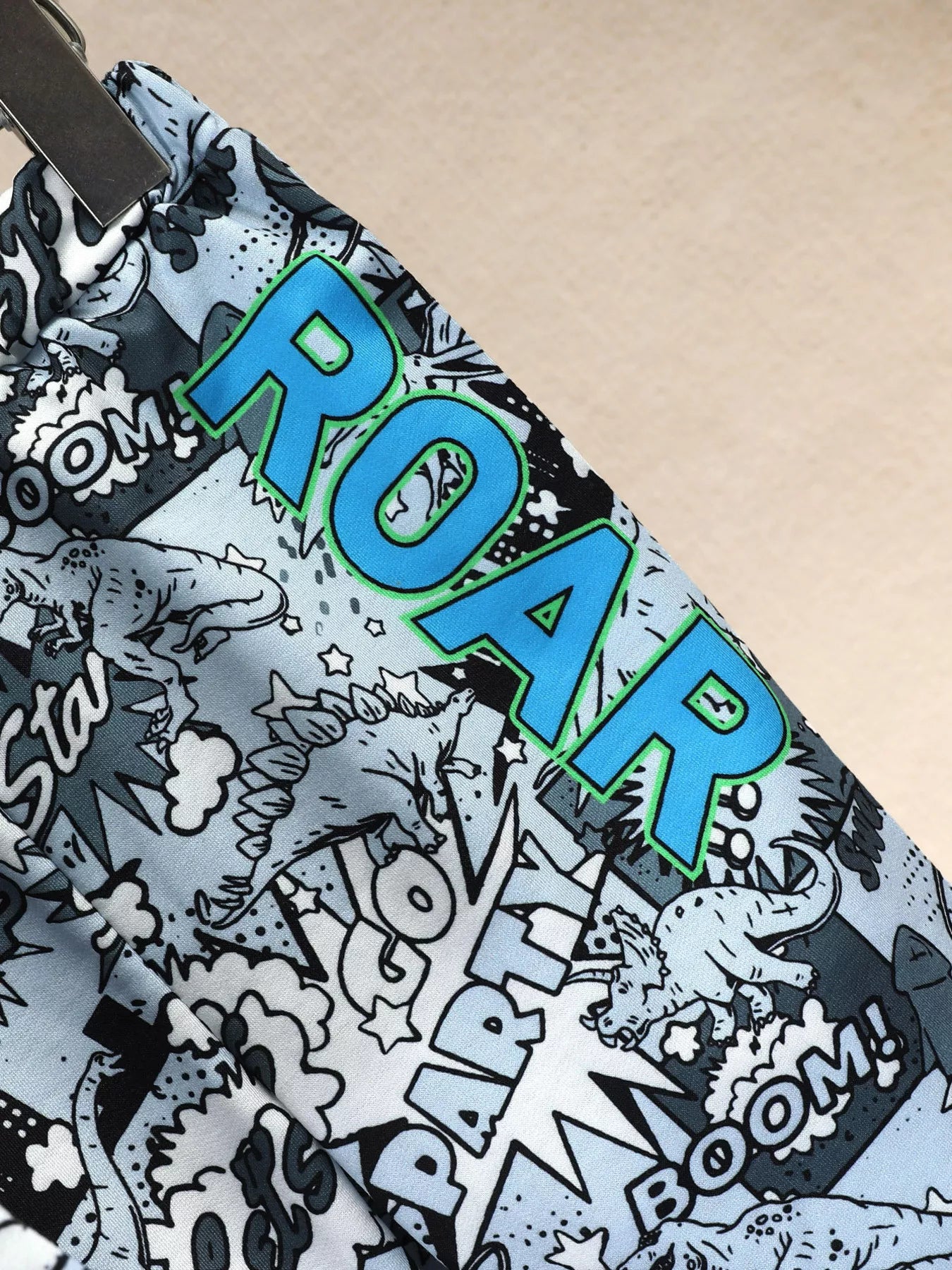 Children's Dinosaur Print Hoodie and Pants Set - Farnelli