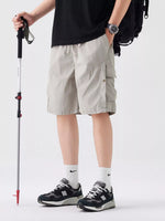 Men's Full Size Loose Fit Cargo Shorts Plus Size - Farnelli