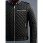 Edward Black Leather Jacket - Men Leather Jacket Black