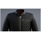 Edward Black Leather Jacket - Men Leather Jacket Black