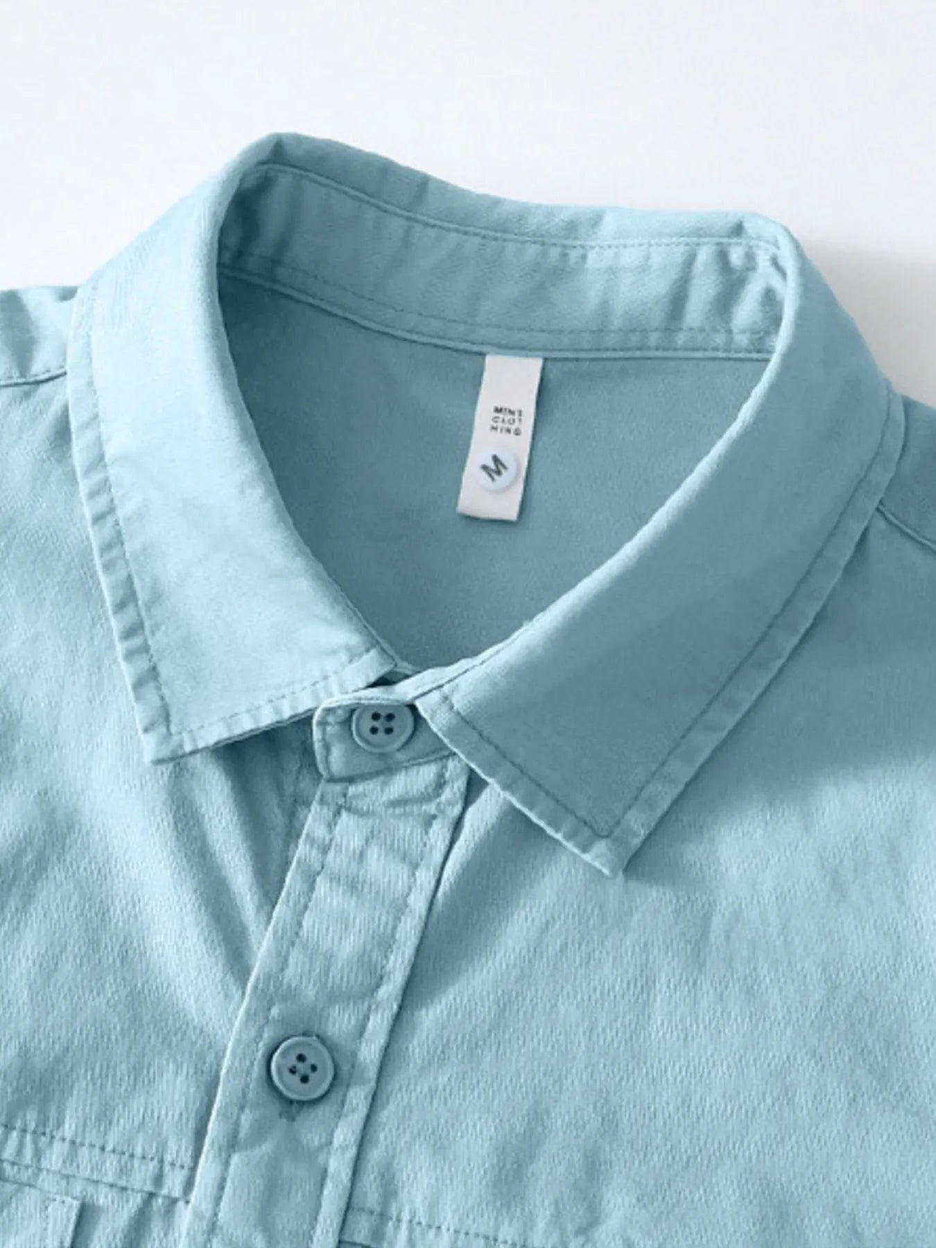 Men's Plus Size Button Up Long Sleeve Shirt - Farnelli
