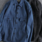 Men's Striped Button Down Denim Shirt - Farnelli