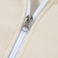 Drop Shoulder Zip Up Jacket and Drawstring Pants Active 2pcs Set - Farnelli