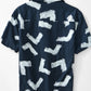 Men's Printed Button Up Short Sleeve Shirt - Farnelli
