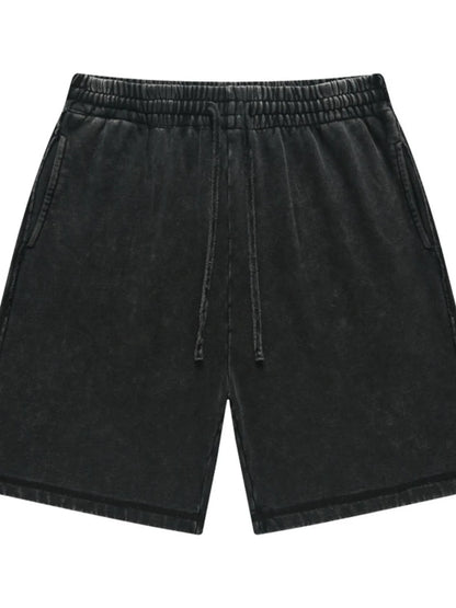 Men's Washed Drawstring Shorts - Farnelli