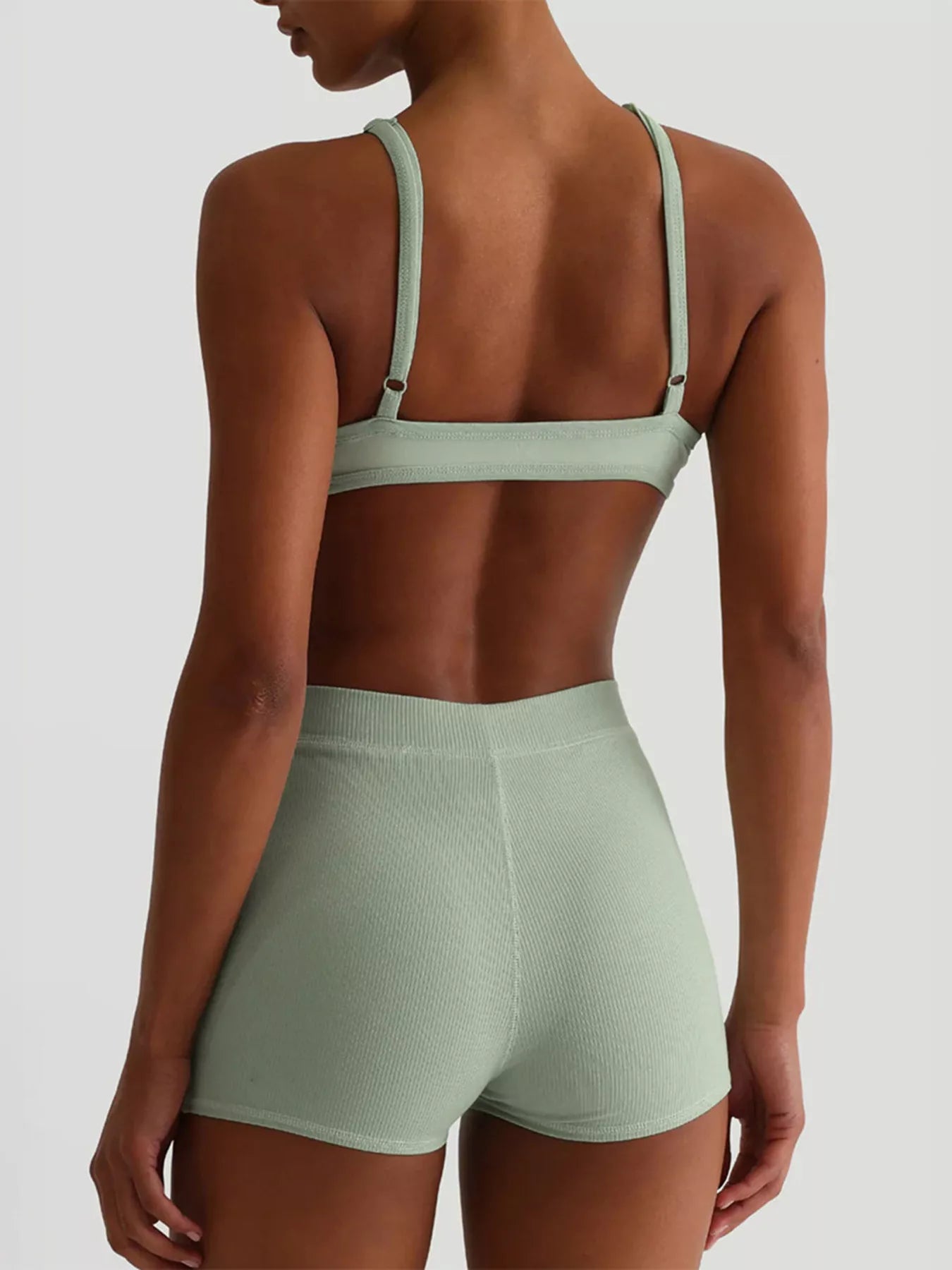 Seamless Bra and High Waist Shorts Active Set - Farnelli