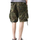 Men's Camouflage Cargo Shorts with Multiple Pockets - Farnelli