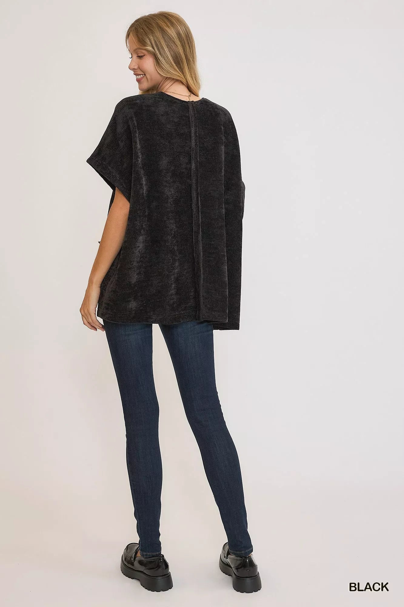 Umgee Open Front Knit Cardigan with Front Pockets - Farnelli