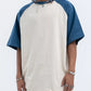 Men's Contrast Round Neck Half Sleeve T-Shirt - Farnelli