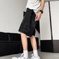 Men's Plus Size Wash Loose Fit Denim Shorts - Farnelli