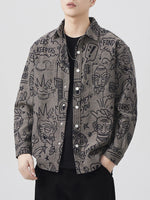 Men's Plus Size Casual Button Up Long Sleeve Shirt - Farnelli