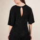 VERY J Mineral Washed Oversized Knit Comfy Romper - Farnelli