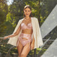 Gorteks Coco Pink Transparent Demi Underwire Bra