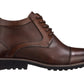 TOTO - Y41089 - 3.2 Inches Dark Brown Leather Boots
