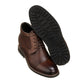 TOTO - Y41089 - 3.2 Inches Dark Brown Leather Boots