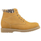 CALTO - YH7830 - 3.2 Inches (Khaki) - Nubuck Boots