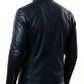 Elijah Black Leather Jacket - Men Leather Jacket Black