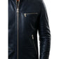Elijah Black Leather Jacket - Men Leather Jacket Black