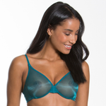 Gossard Glossies Sheer Molded Bra Emerald-0