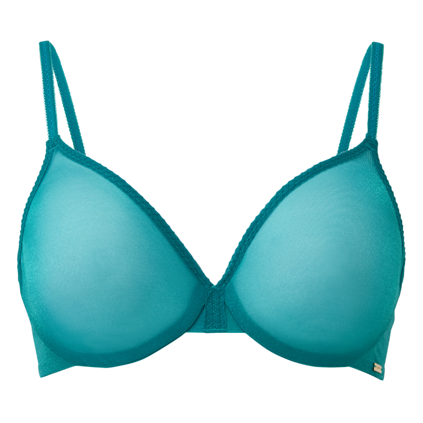 Gossard Glossies Emerald Sheer Molded Bra-2