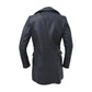 Whet Blu NYC Emma women's lambskin leather trench coat, back view