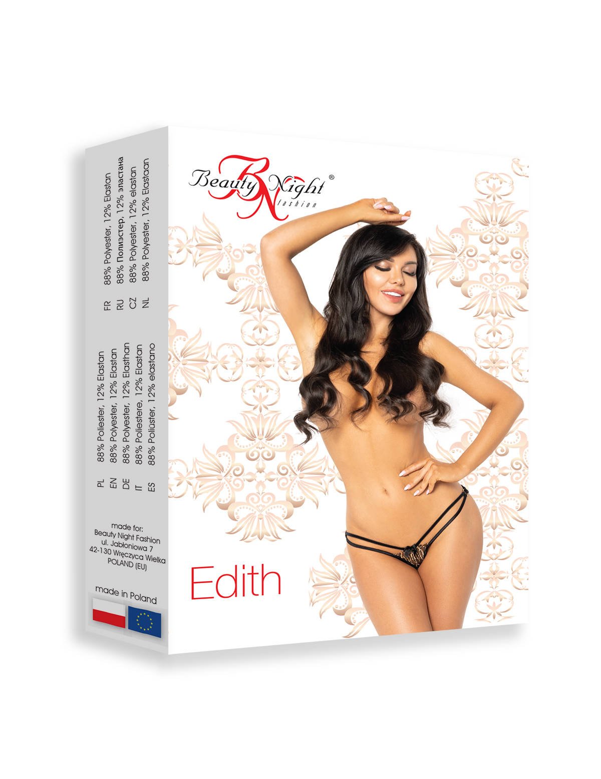 Beauty Night Edith Sexy String Peek-A-Boo Panty-4
