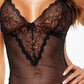 Beauty Night Goldie Sheer Mesh Lace Chemise-2