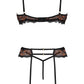Beauty Night Goldie Sheer Mesh Lace Corset