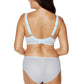 Gorteks Mable Baby Blue See Through Embroidery Balconette Bra