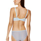 Gorteks Mable Baby Blue See Through Embroidery Balconette Bra
