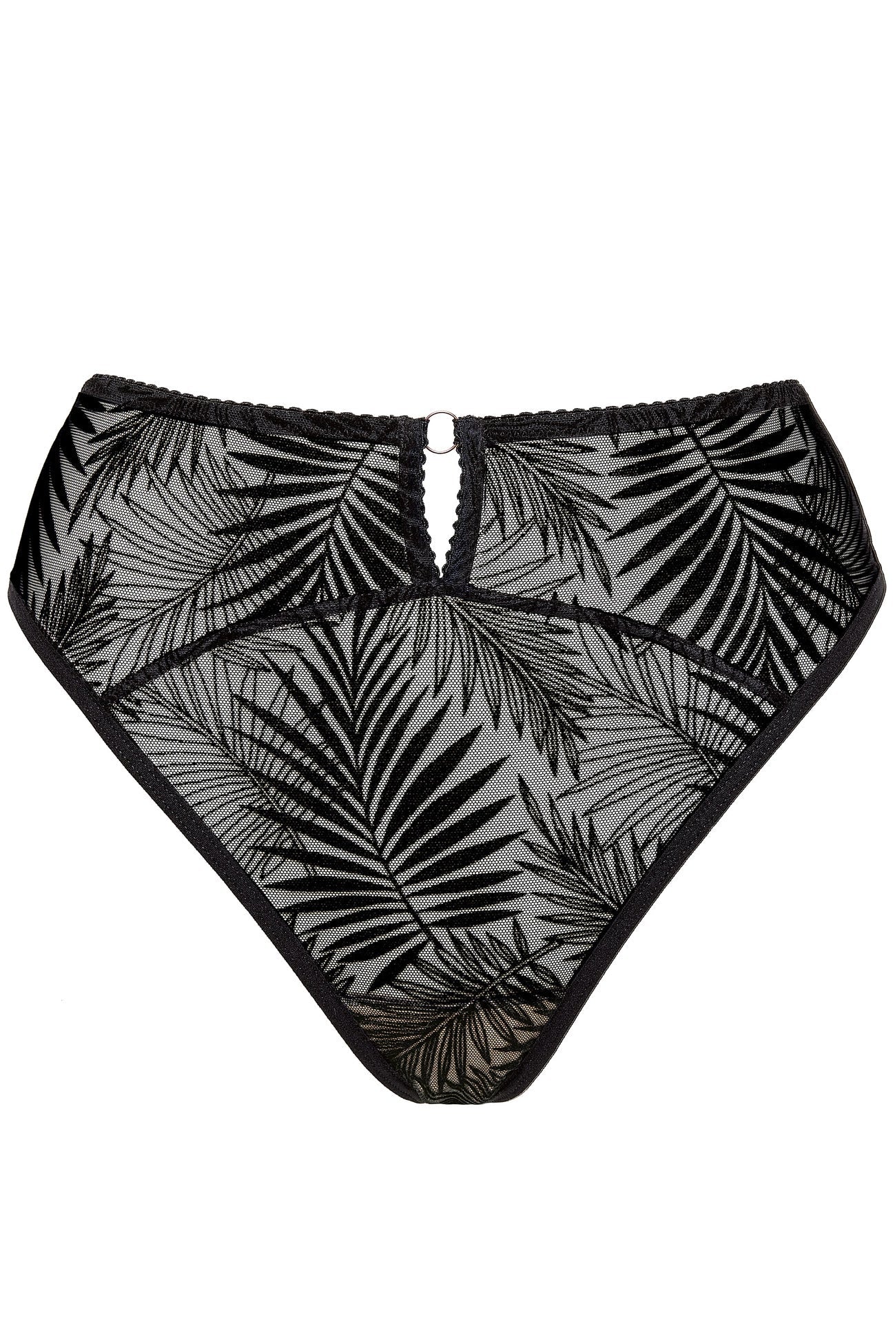 Sheer Mesh Brazilian Thong Panty Gorteks Mare-3