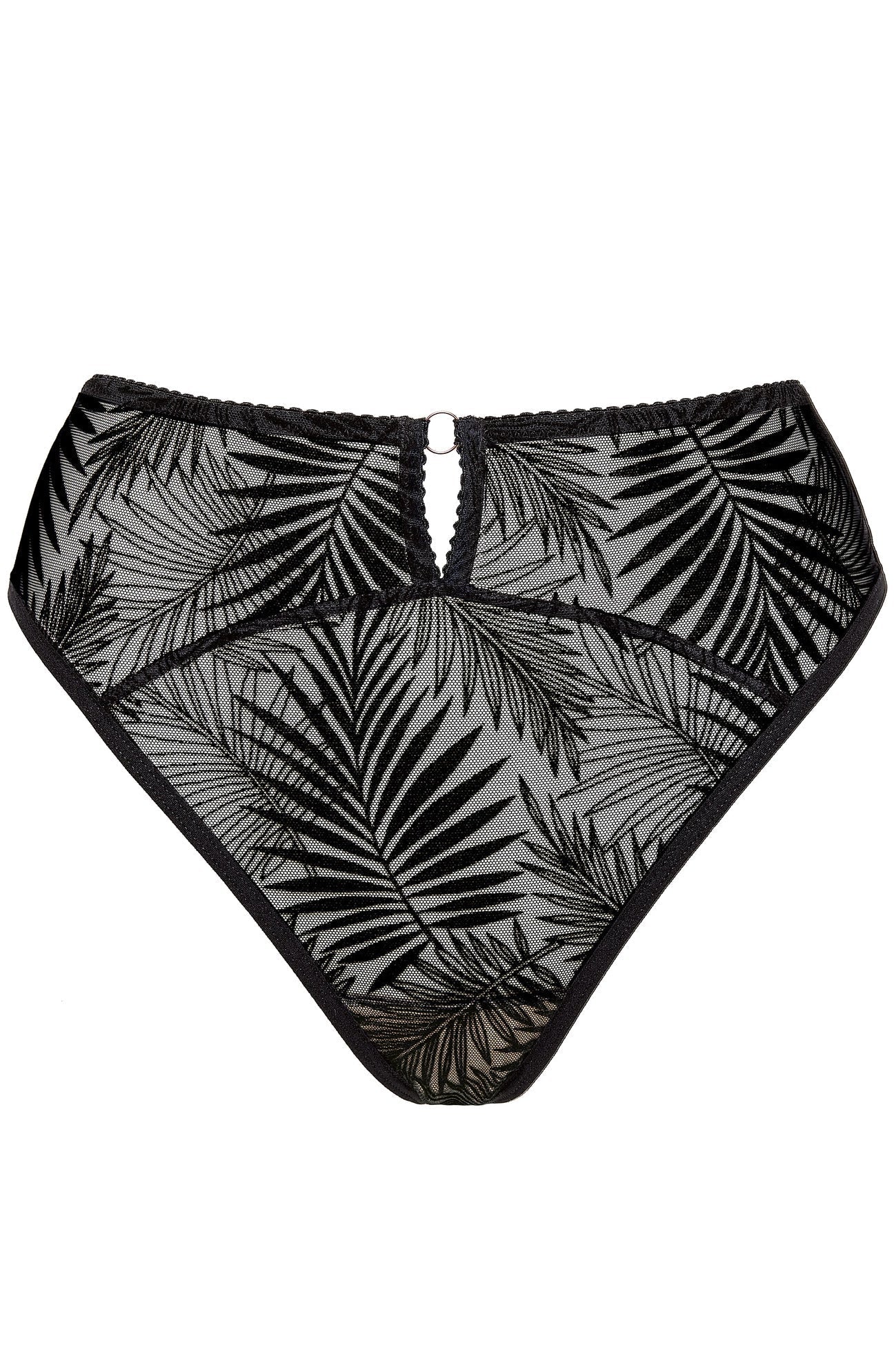 Sheer Mesh Brazilian Thong Panty Gorteks Mare-3