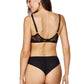 Sheer Mesh Plunge Bra Gorteks Mare