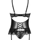 Beauty Night Noir Fantasy Sheer Lace Corset
