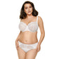 Gorteks Pamela White Sheer Mesh Balconette Bra SALE