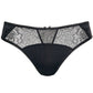 Gorteks Pamela Black Semi Sheer Bikini Panty