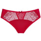 Gorteks Pamela Red Semi Sheer Low Rise Bikini Panty-4