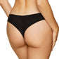 Gorteks Pamela Black Semi Sheer Thong Panty-1