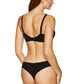 Gorteks Pamela Black Sheer Mesh Balconette Bra-3