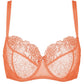 Gorteks Pamela Peach Sheer Mesh Balconette Bra