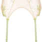 Gorteks Soleil Sheer Mesh Embroidered Garter Belt-3